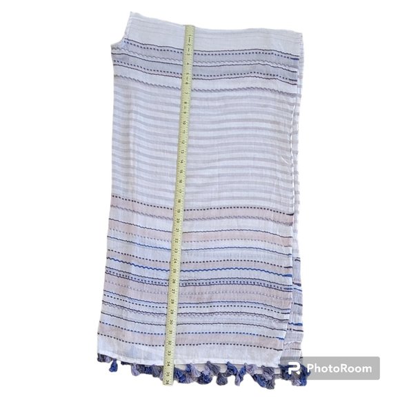 Soft Surroundings Boho Open Front "Cape May Topper" Flawed, but Easily Mendable - Picture 10 of 12